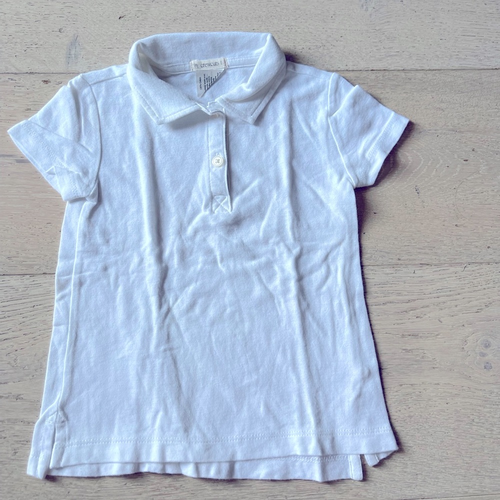 Crewcuts White Polo Shirt